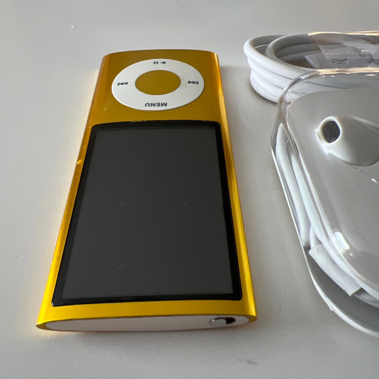 iPod Nano 5th Generation 8gb Yellow New Battery Installed.