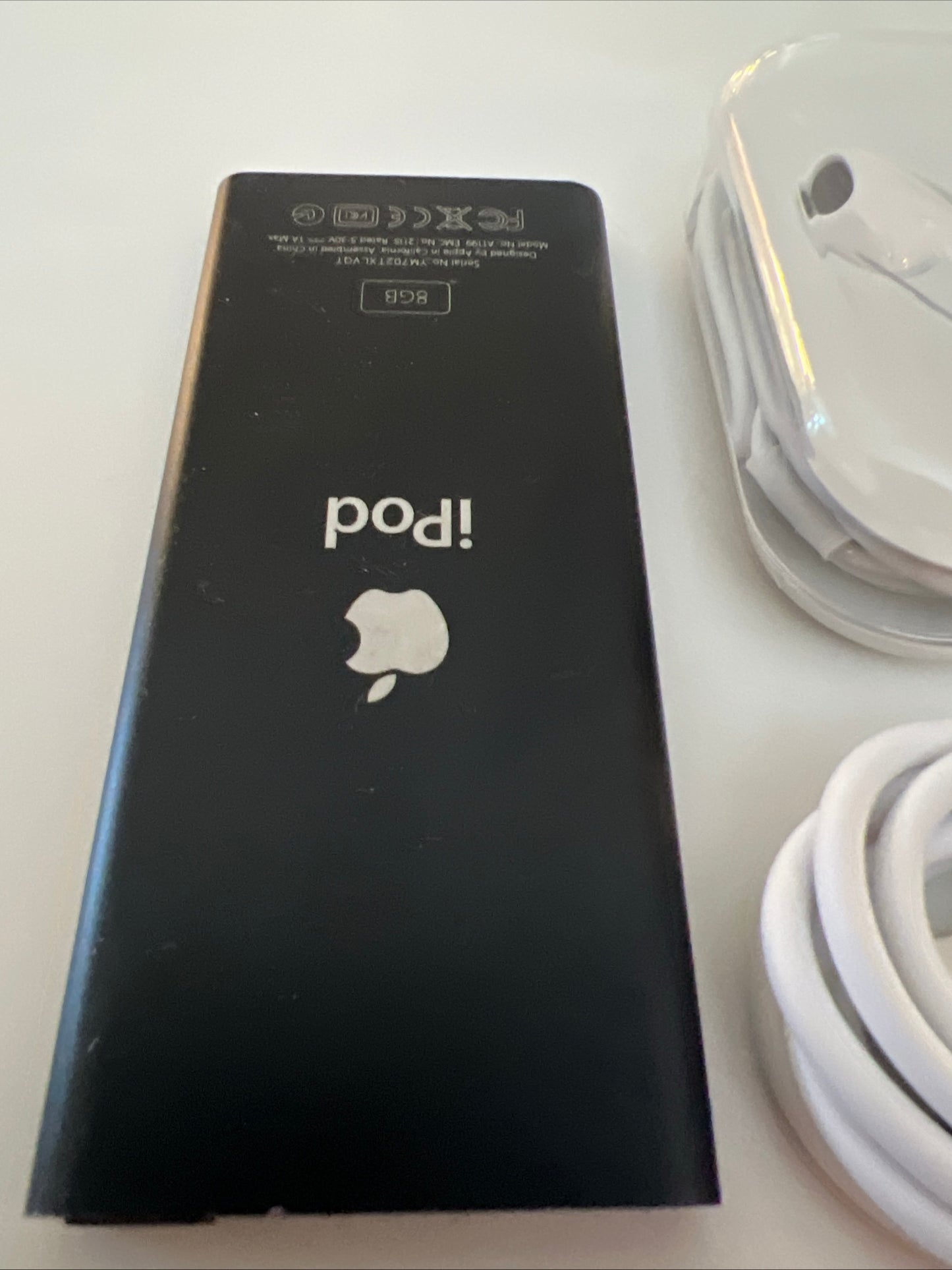 Apple iPod Nano, 2nd Generation, 8GB, Black, New Battery Installed.
