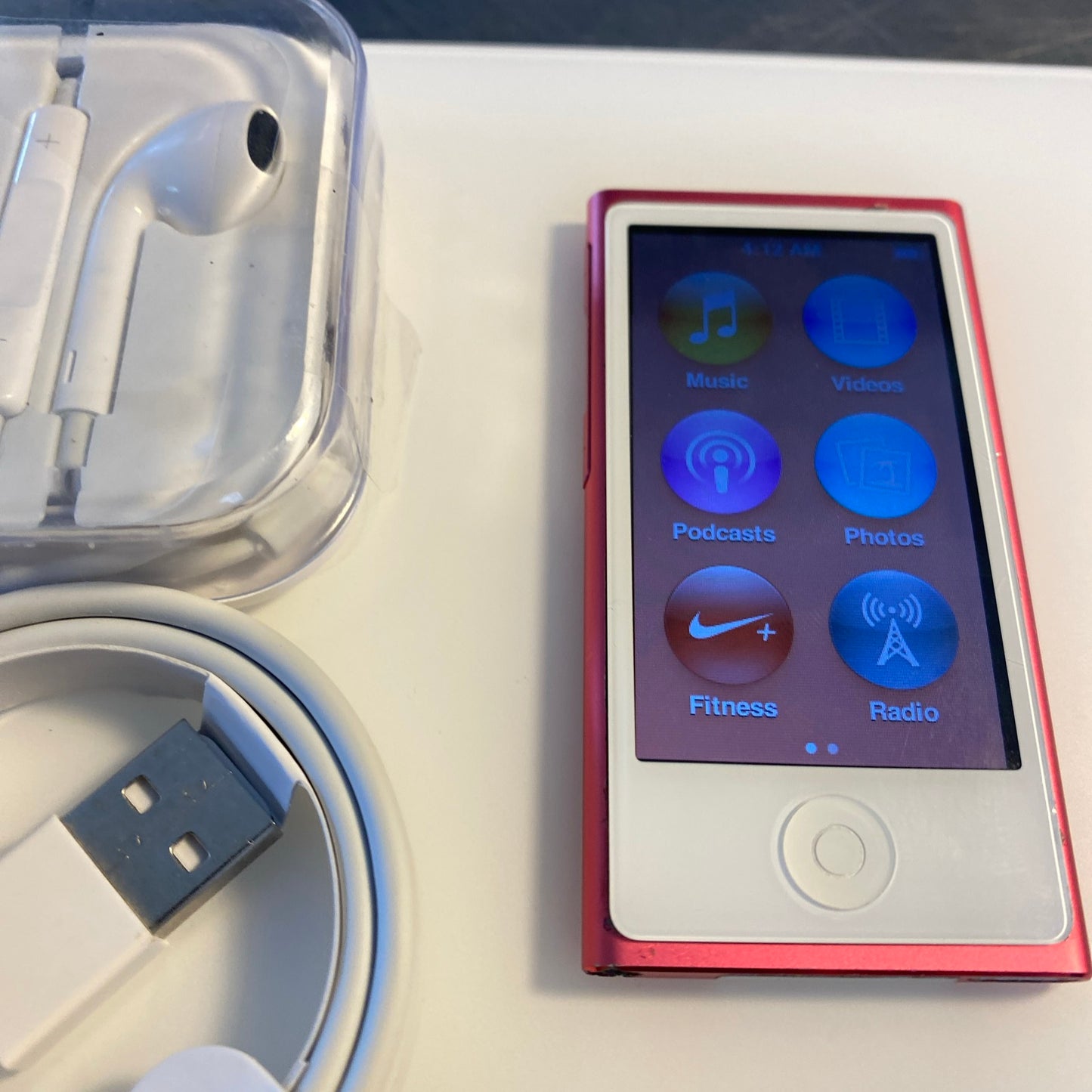 Apple iPod nano 7th Generation Pink (16 GB). New Battery