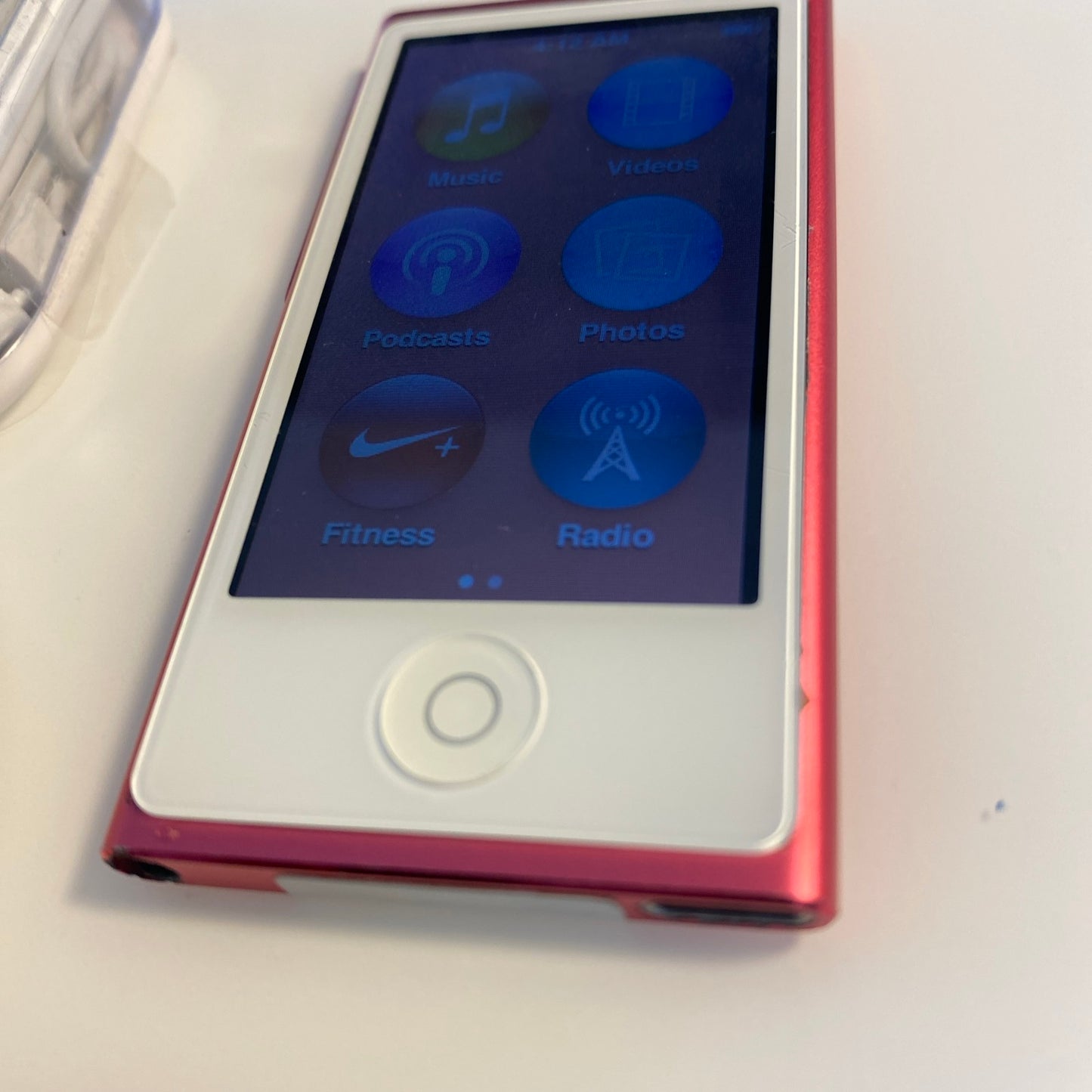 Apple iPod nano 7th Generation Pink (16 GB). New Battery