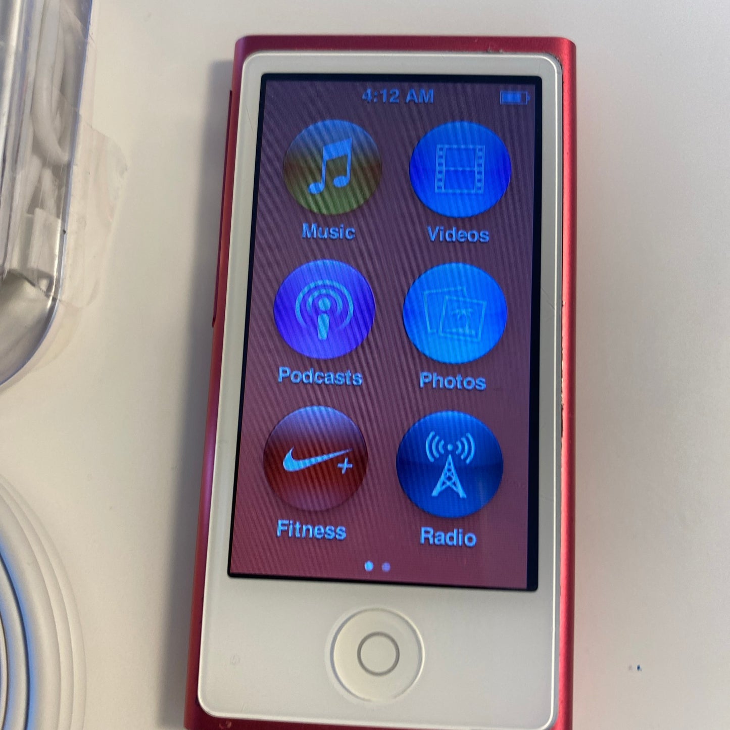 Apple iPod nano 7th Generation Pink (16 GB). New Battery