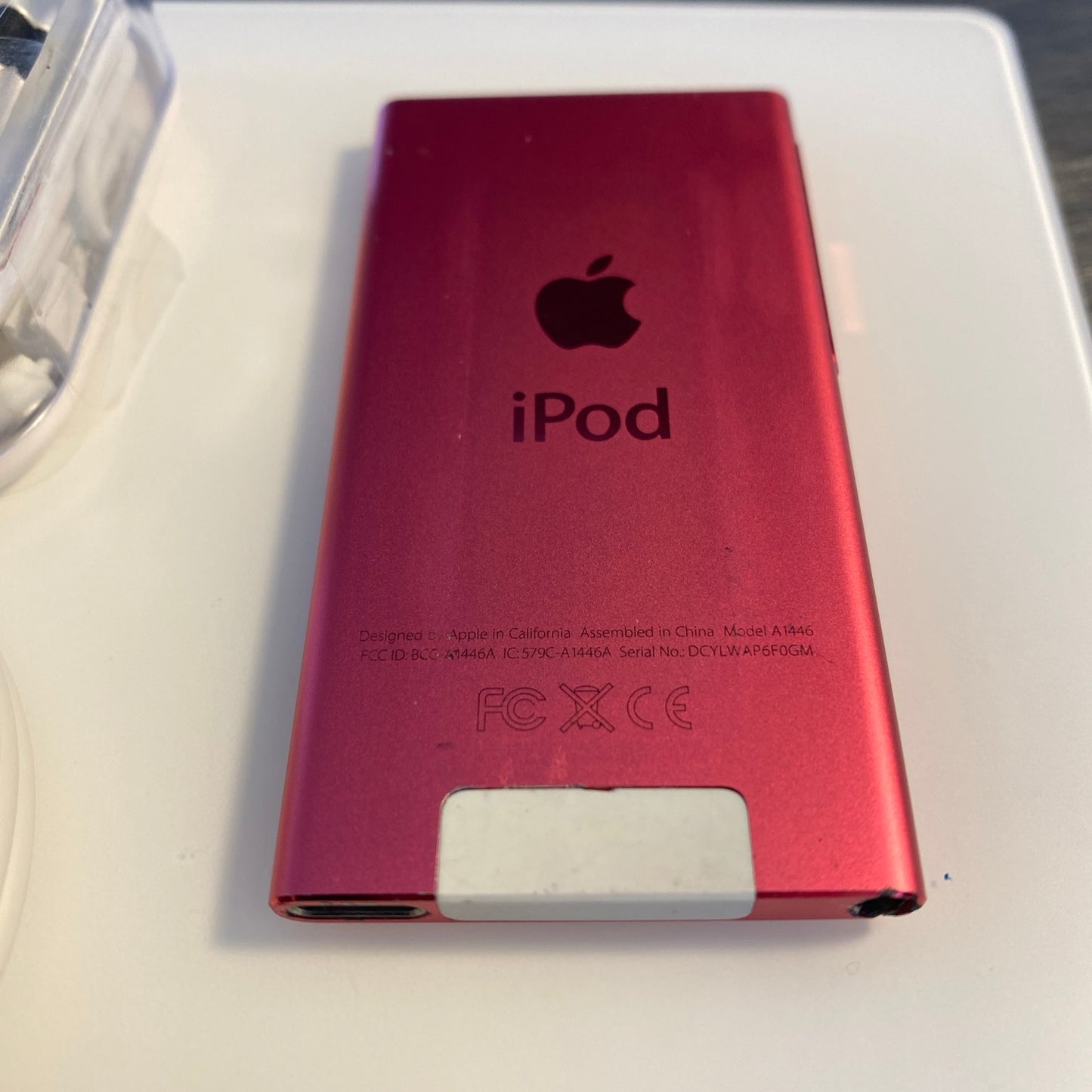 Apple iPod nano 7th Generation Pink (16 GB). New Battery