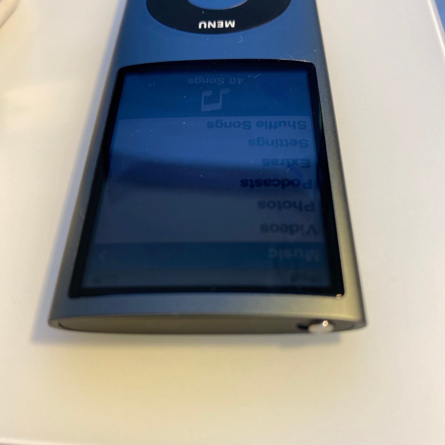 Apple ipod nano 4th gen 16 gb Black.  VERY NICE CONDITION - NEW BATTERY