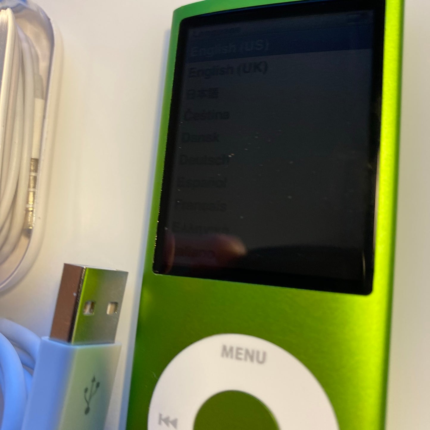 Apple iPod nano 4th Gen Green (8 GB) NEW BATTERY - Exceptional condition