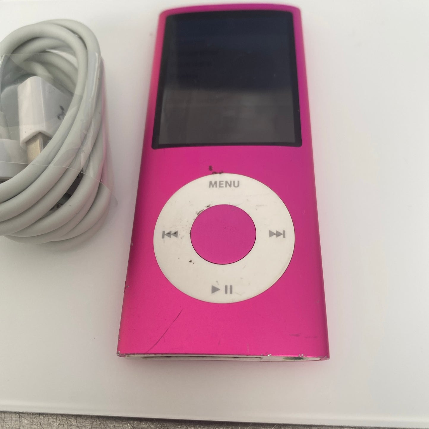 Apple iPod Nano 4th Generation 16GB Pink, New Battery