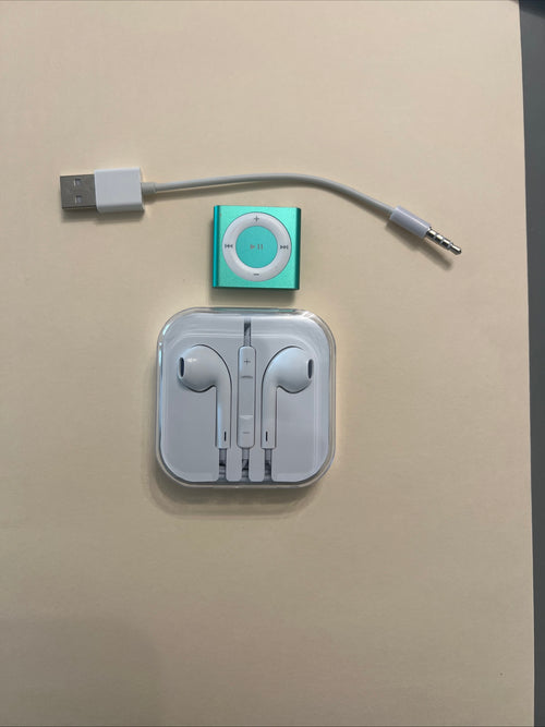 Apple iPod Green Shuffle 4th Generation New Battery Installed