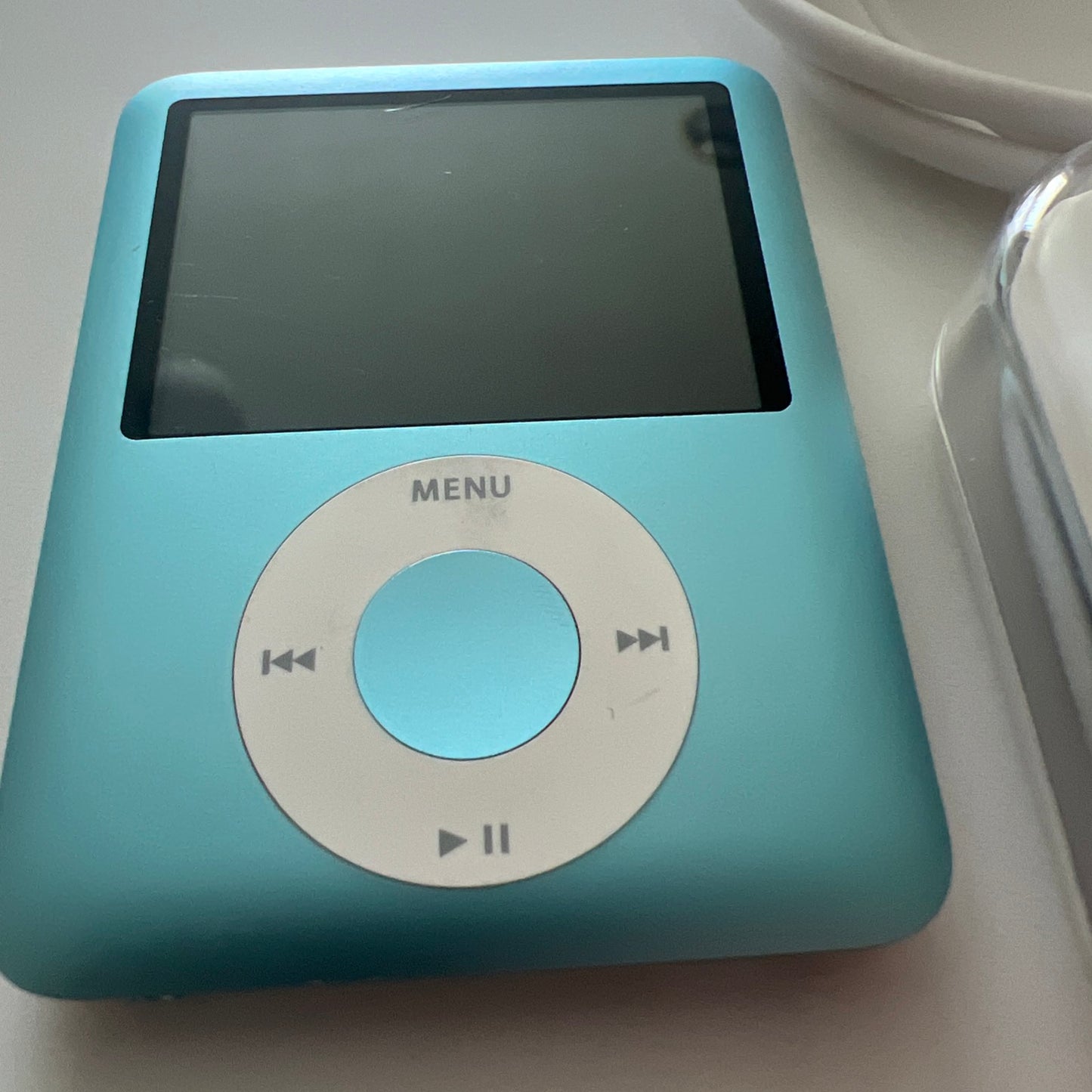 Apple iPod Nano 3rd Generation Light BLUE 4 GB New Battery New LCD