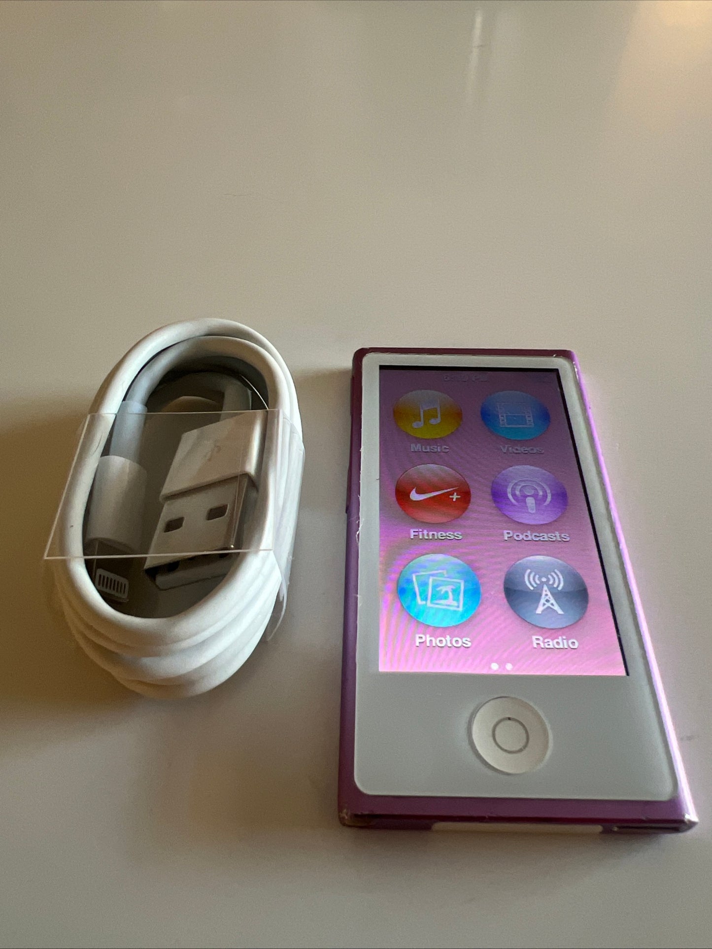iPod nano 7th Generation Purple.  New battery installed
