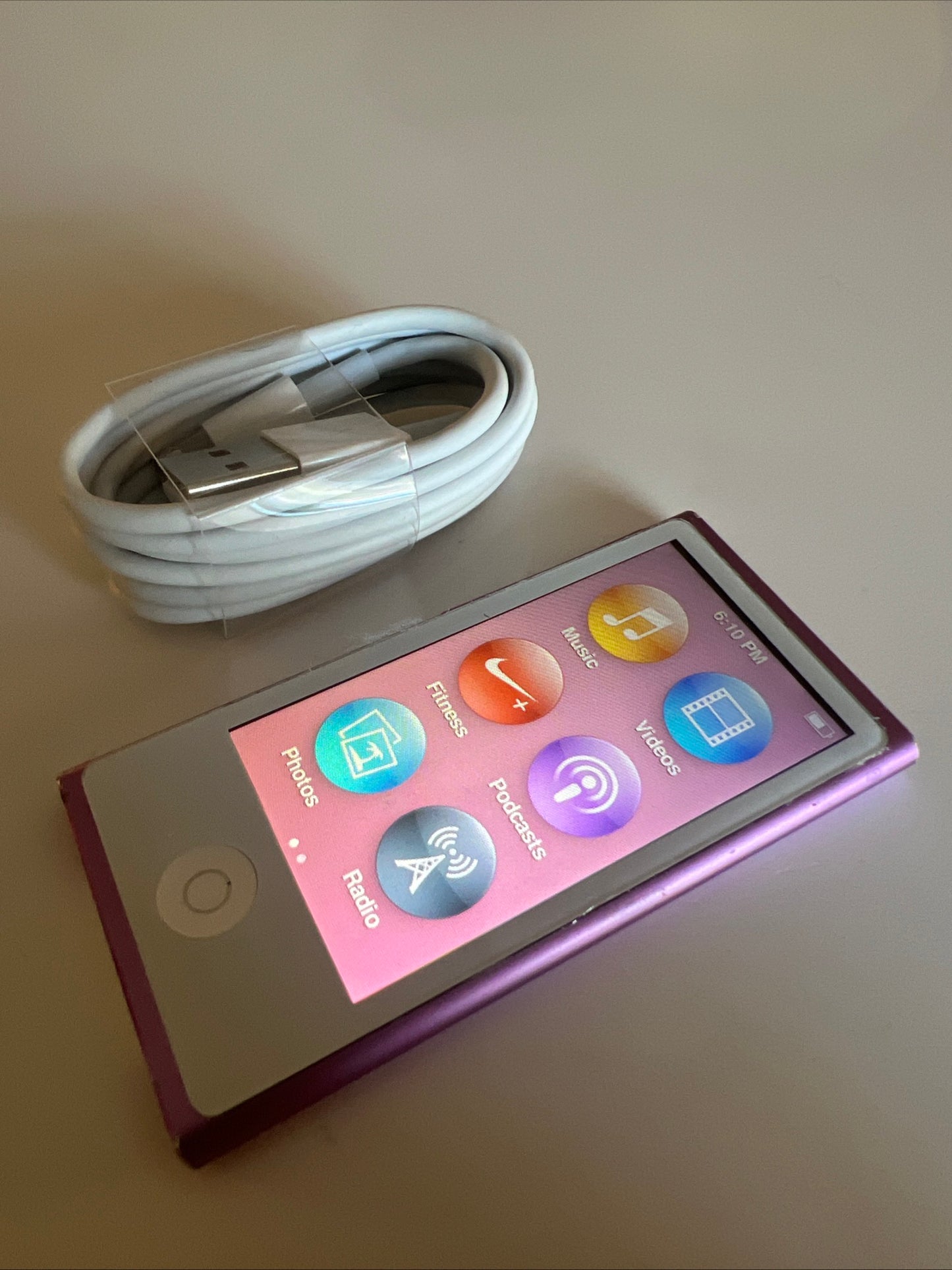 iPod nano 7th Generation Purple.  New battery installed