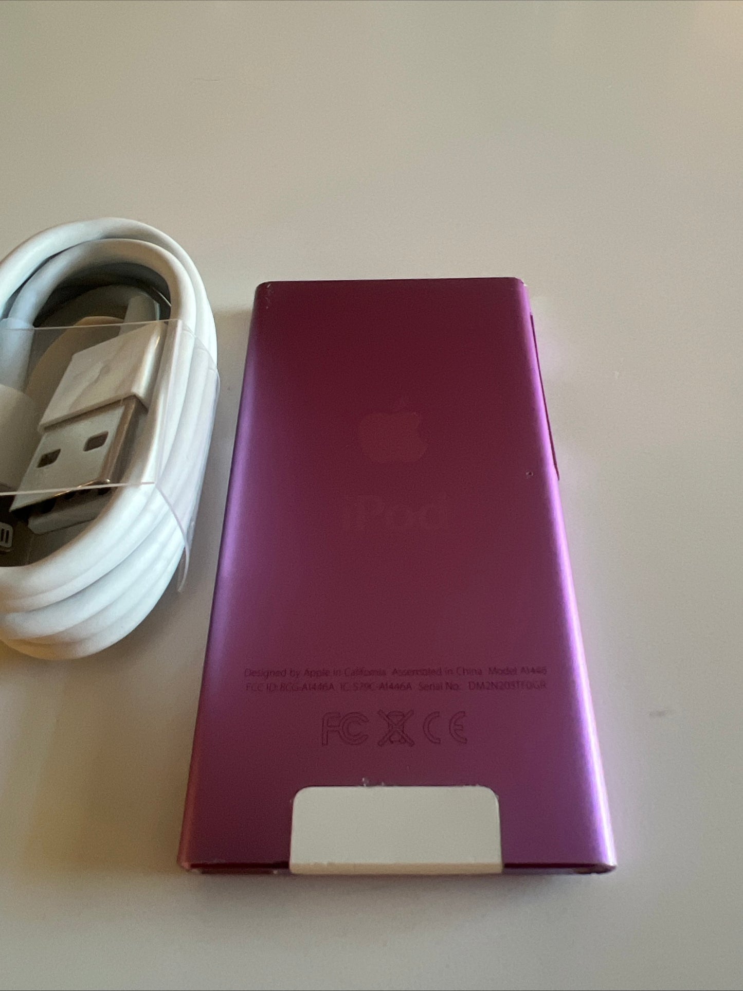 iPod nano 7th Generation Purple.  New battery installed