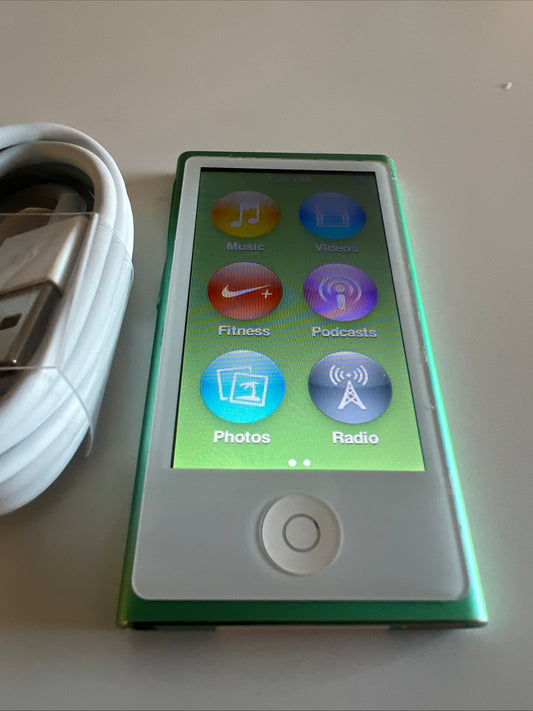 IPOD NANO 7TH GENERATION GREEN