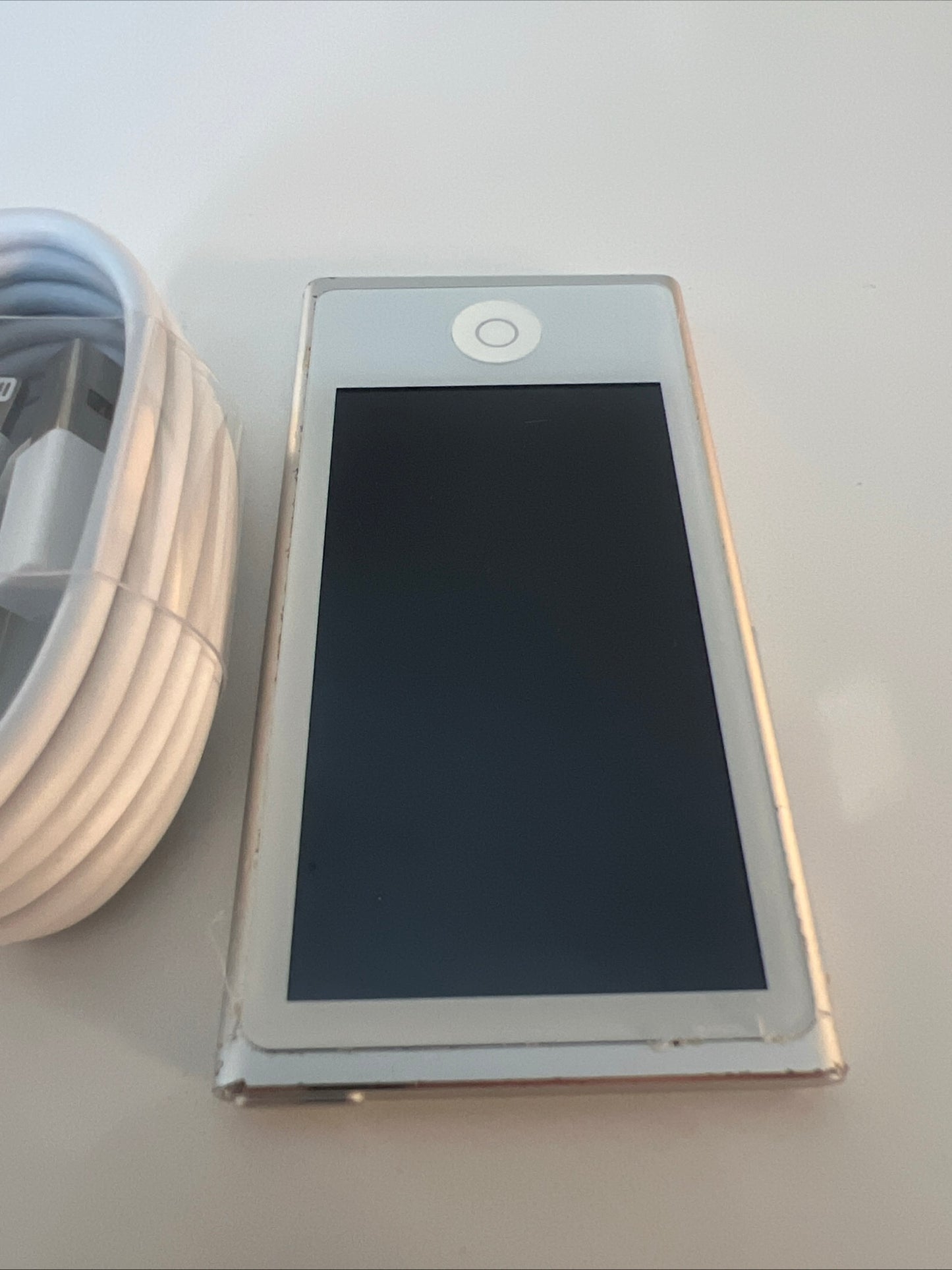 Apple iPod nano 7th Gen, Silver (16 GB) New Battery, Flawless Screen B14