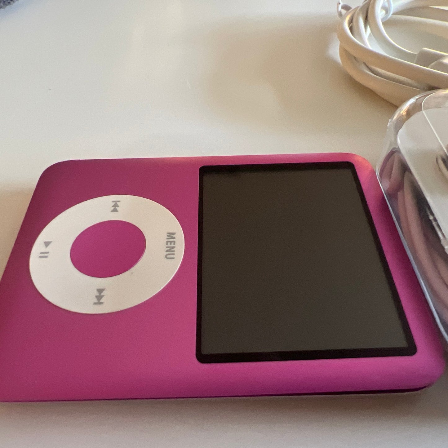 Apple iPod Nano 3rd Generation. A1236. 8GB. Pink New Battery. New. LCD