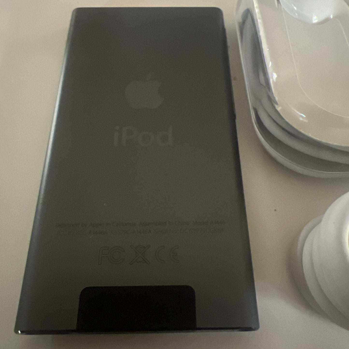 Apple iPod nano 7th Generation Charcoal Gray(16GB). New Battery
