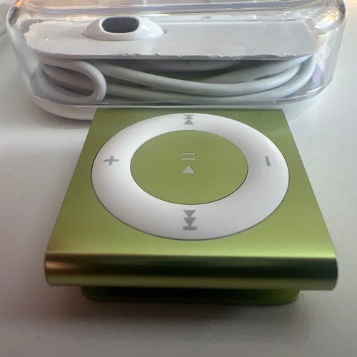 Apple iPod Green Shuffle 4th Gen.  New Battery Installed