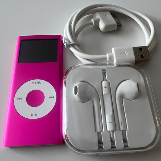 ipod nano 2nd generation 4gb Pink New Battery