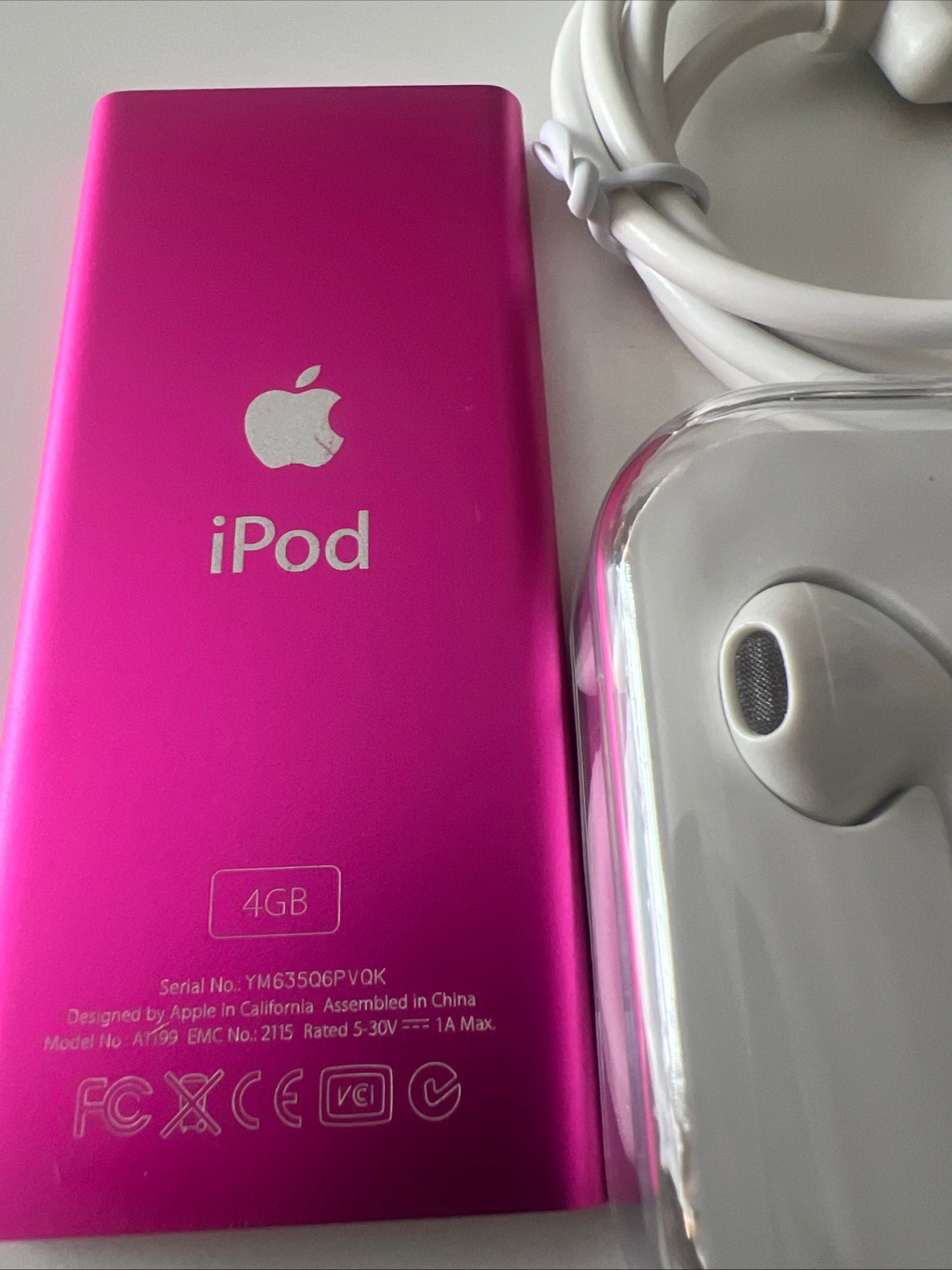 ipod nano 2nd generation 4gb Pink New Battery