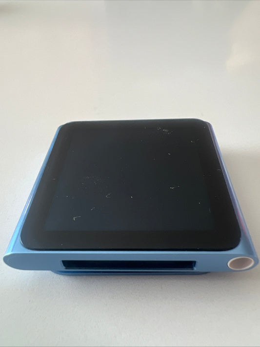 iPod Nano 6th Gen 8gb Blue New Battery