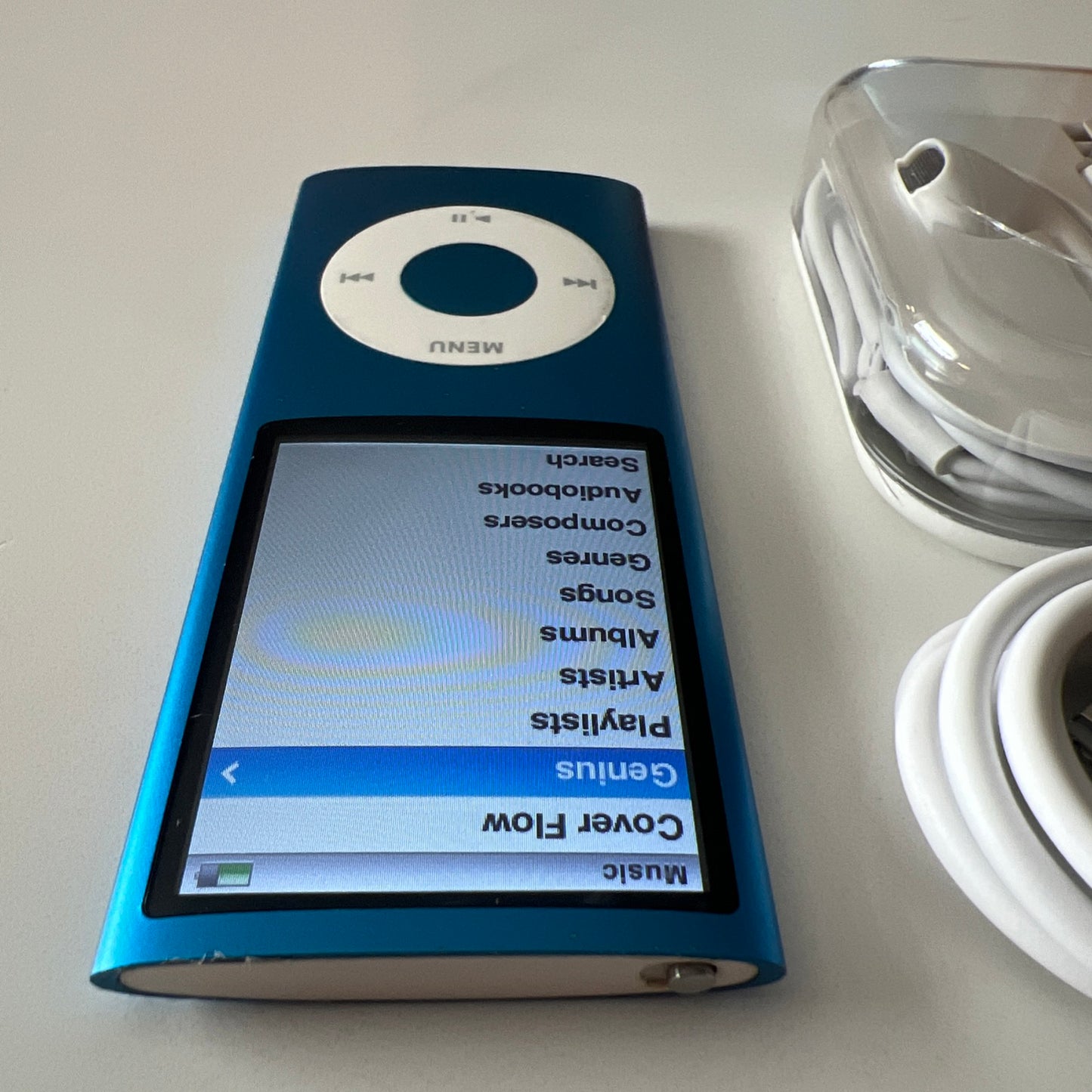 ipod nano 4th generation Blue 8gb - New Battery installed
