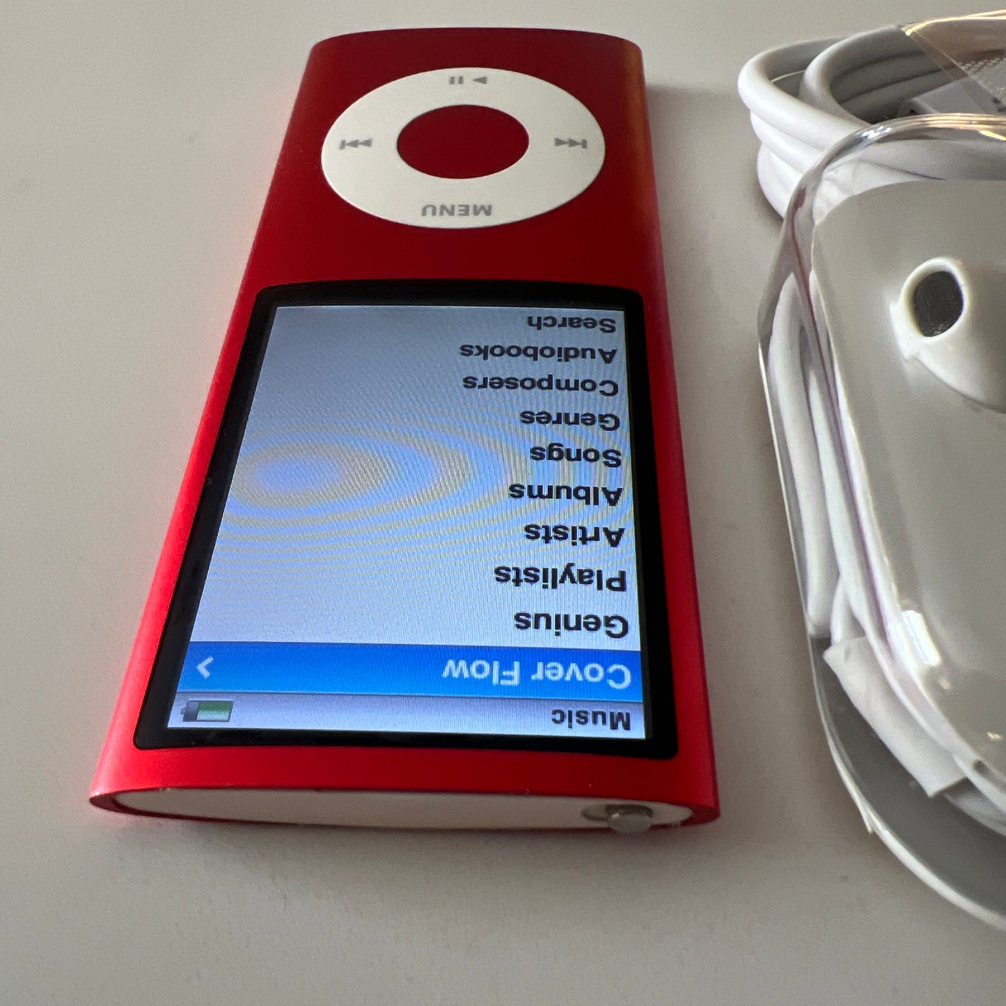 Apple iPod Nano 4th Generation, 8gb, Red, New Battery Installed. Engraved