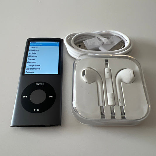 iPod nano 4th Black 8gb New Battery