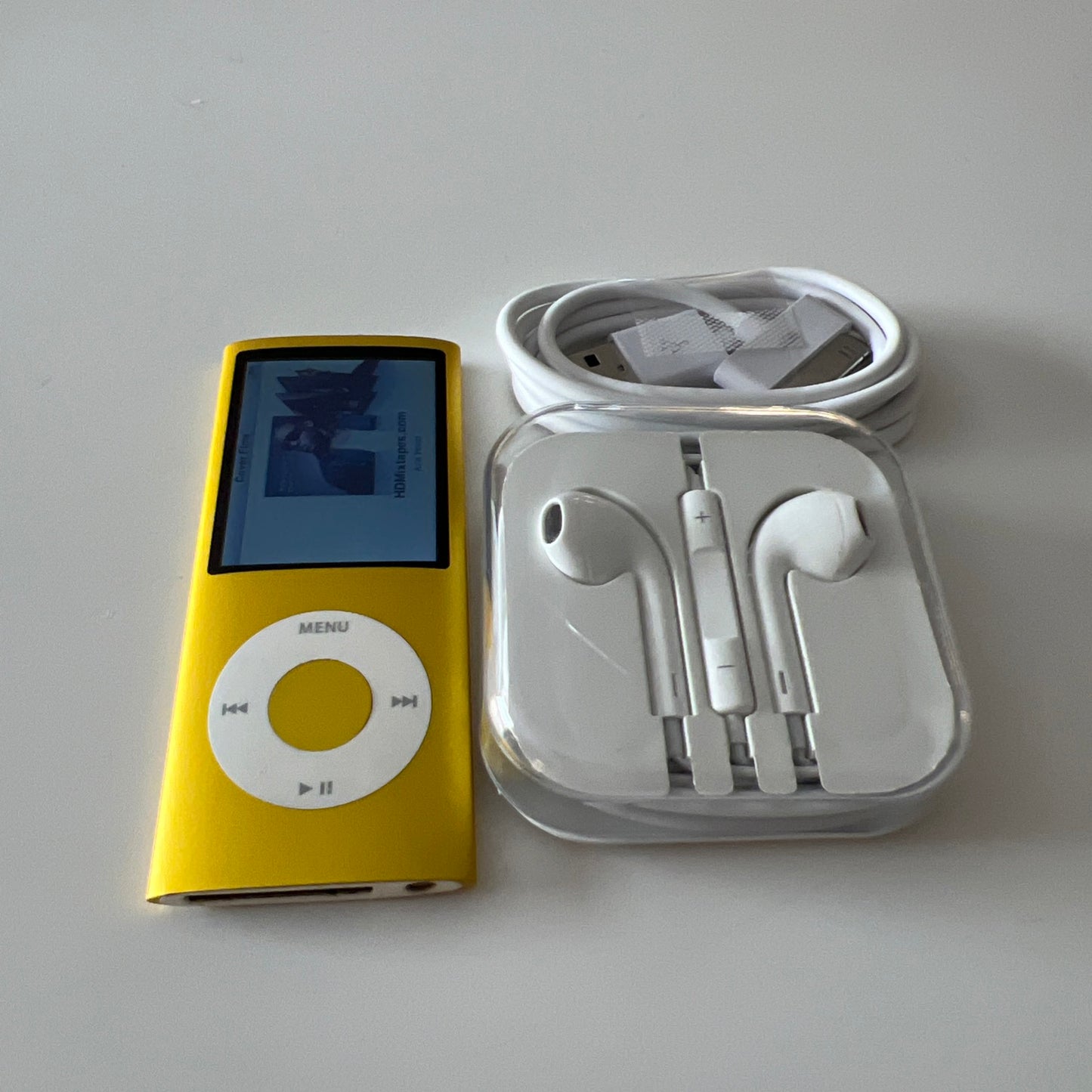 iPod Nano 4th  Gen 8gb Yellow.  New Battery Installed.