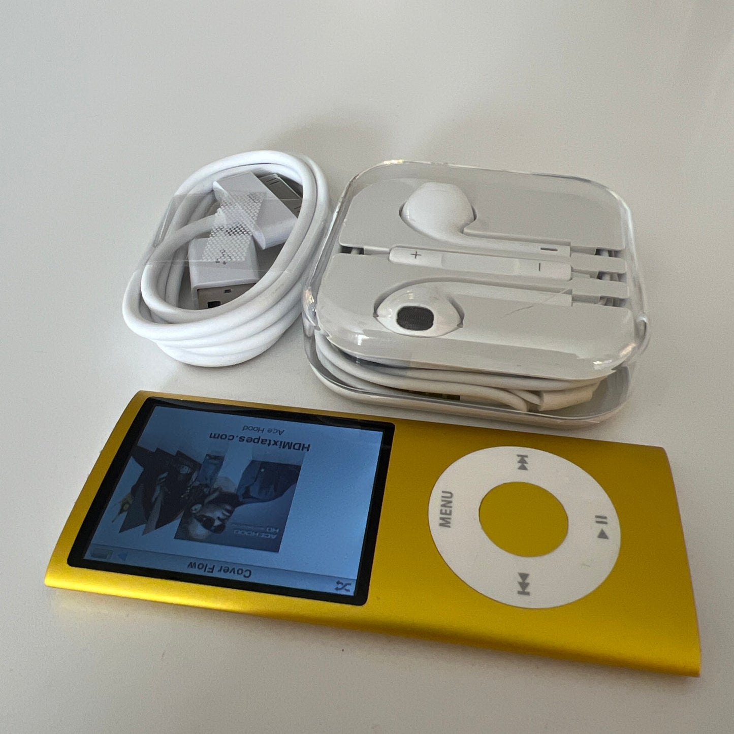 iPod Nano 4th  Gen 8gb Yellow.  New Battery Installed.