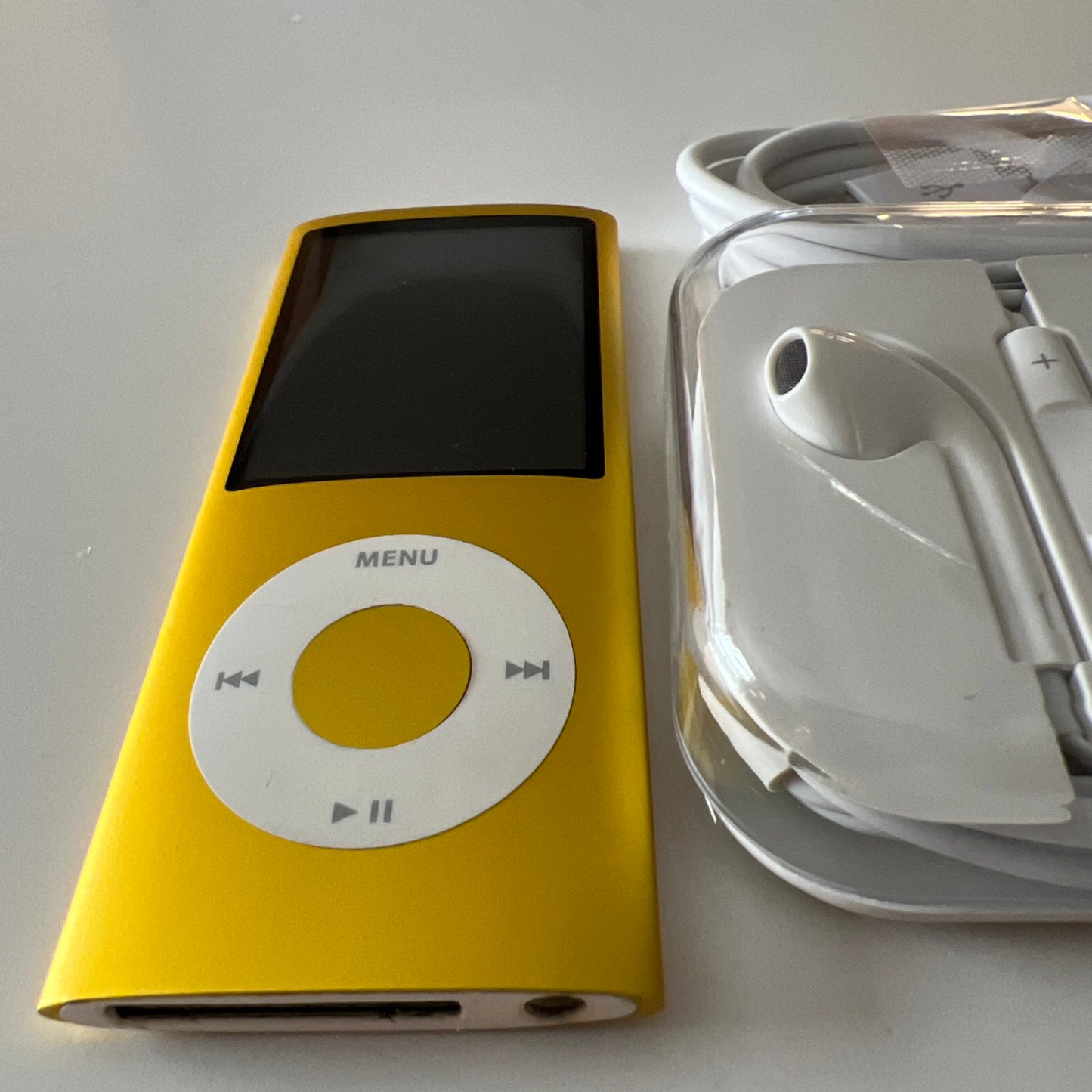 iPod Nano 4th  Gen 8gb Yellow.  New Battery Installed.