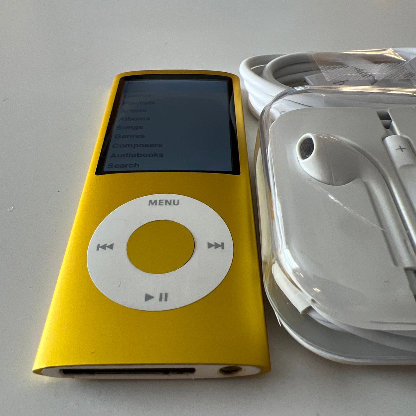 iPod Nano 4th  Gen 8gb Yellow.  New Battery Installed.