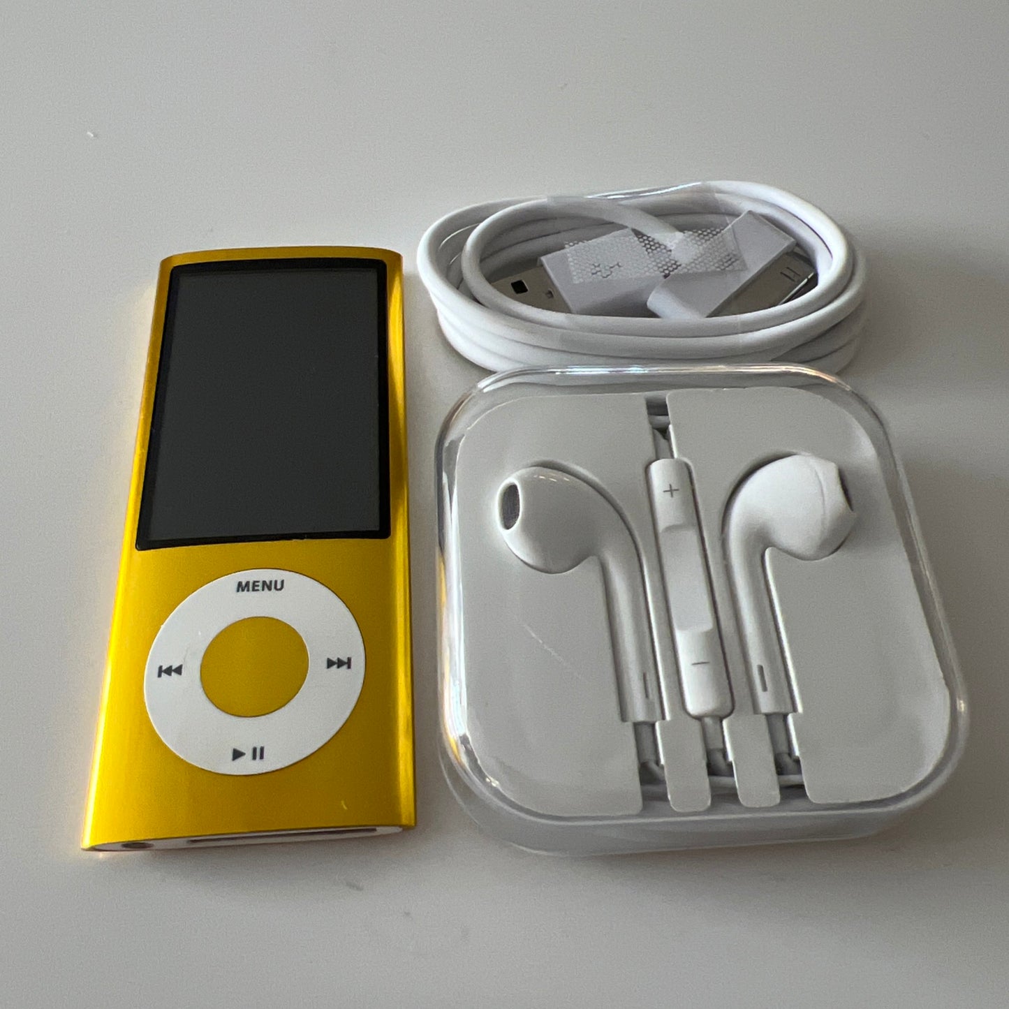 iPod Nano 5th Generation 8gb Yellow New Battery Installed.