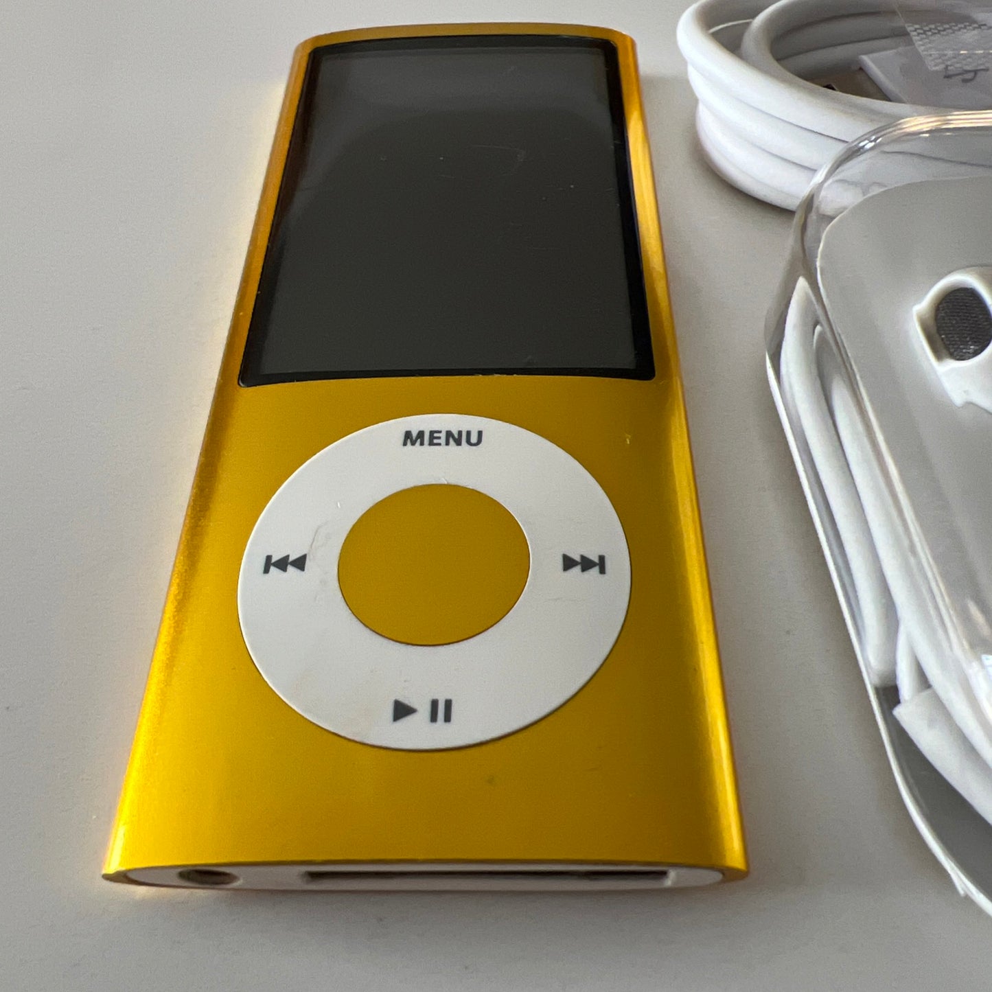 iPod Nano 5th Generation 8gb Yellow New Battery Installed.