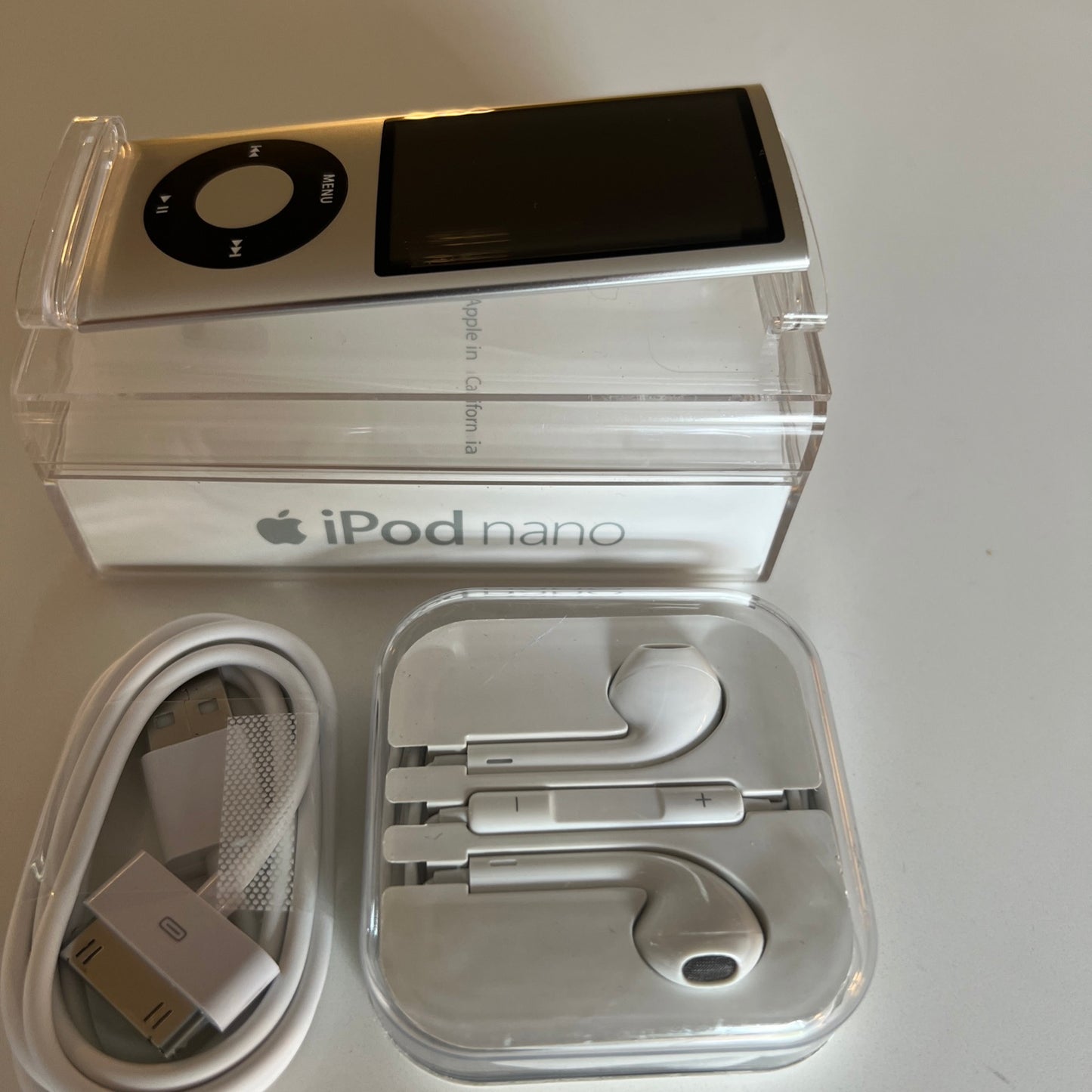 Apple iPod nano 5th Gen Silver (16 GB) New Battery. New. Fast shipping    NO BOX