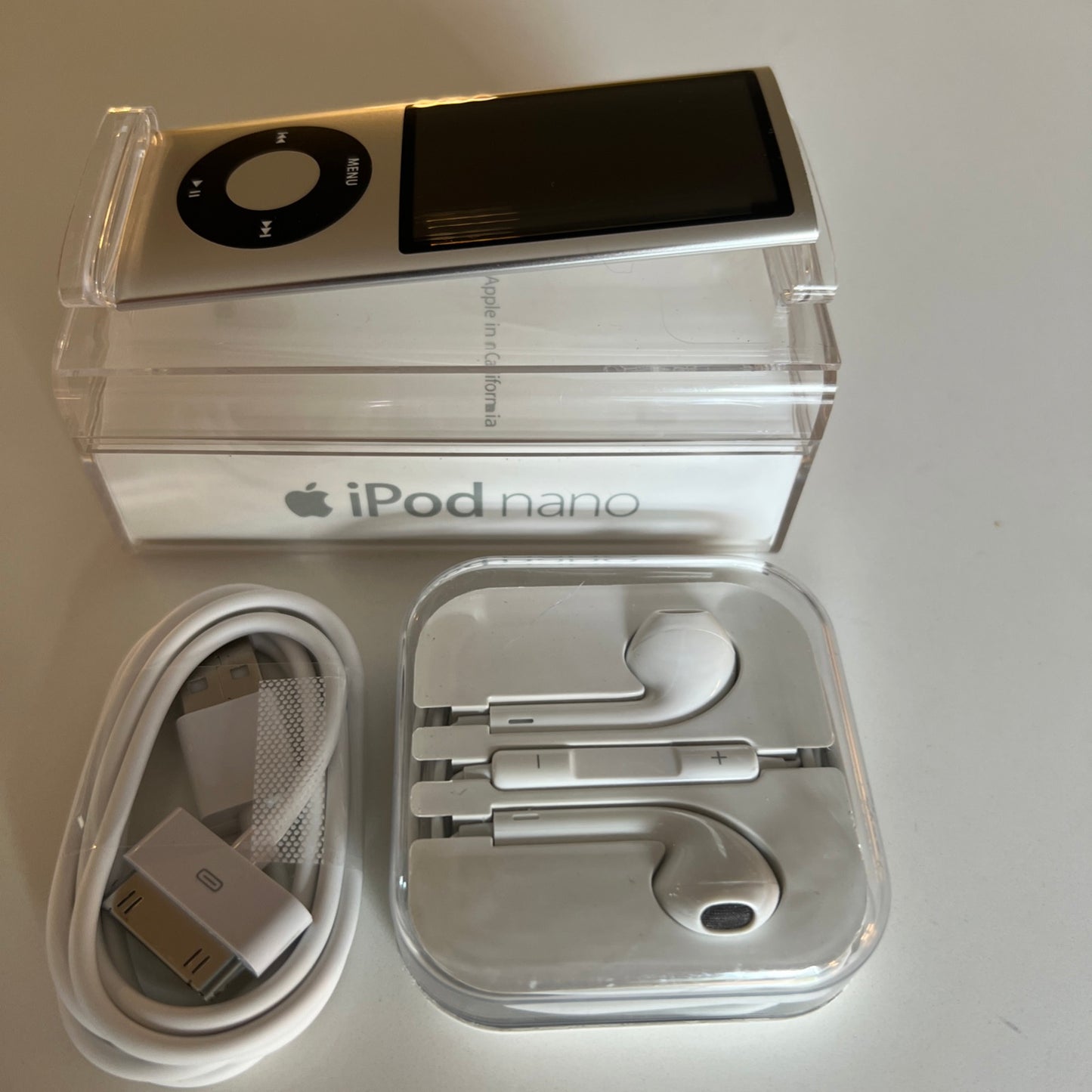Apple iPod nano 5th Gen Silver (16 GB) New Battery. New. Fast shipping    NO BOX