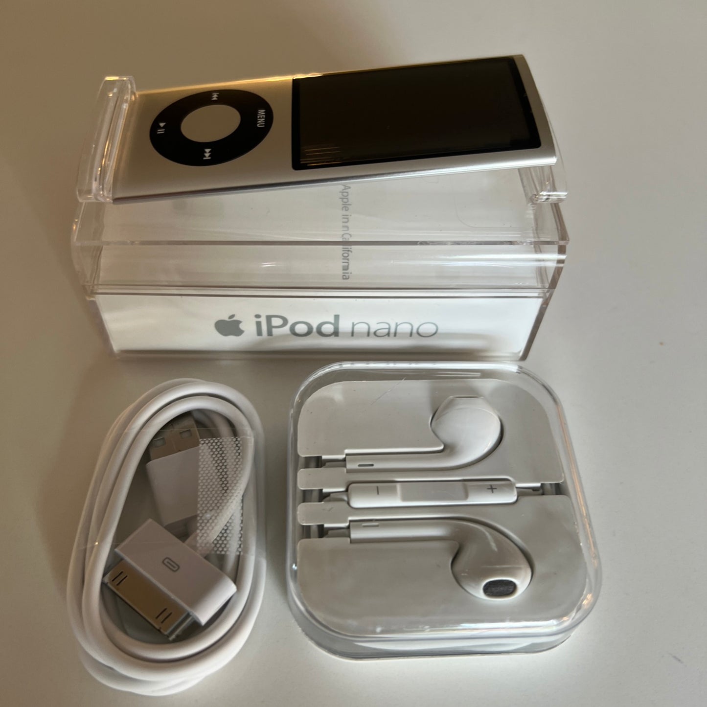 Apple iPod nano 5th Gen Silver (16 GB) New Battery. New. Fast shipping    NO BOX