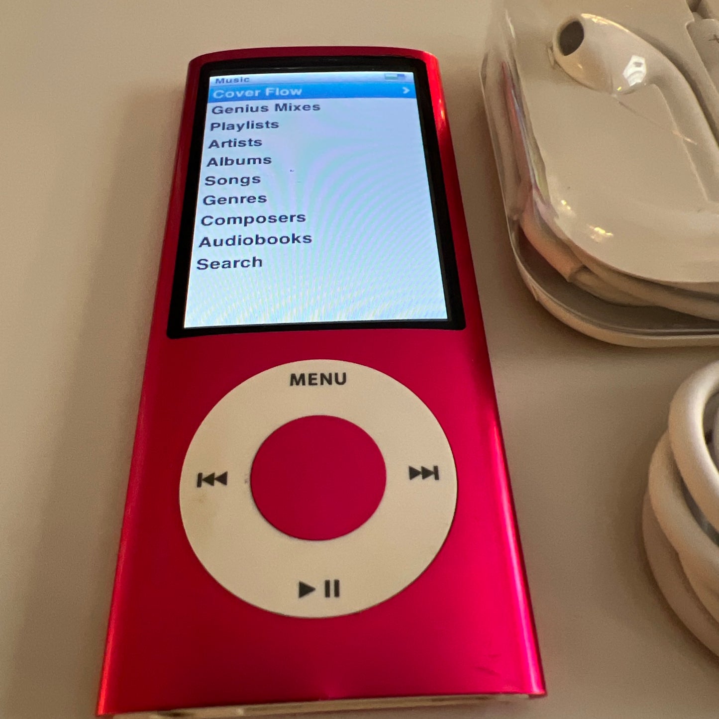 Apple iPod nano 5th Generation Pink (8GB) New Battery Installed Big Bundle
