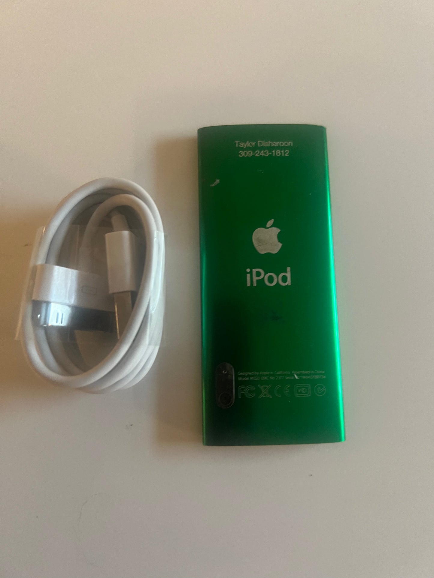 iPod nano 5th generation Green 8gb