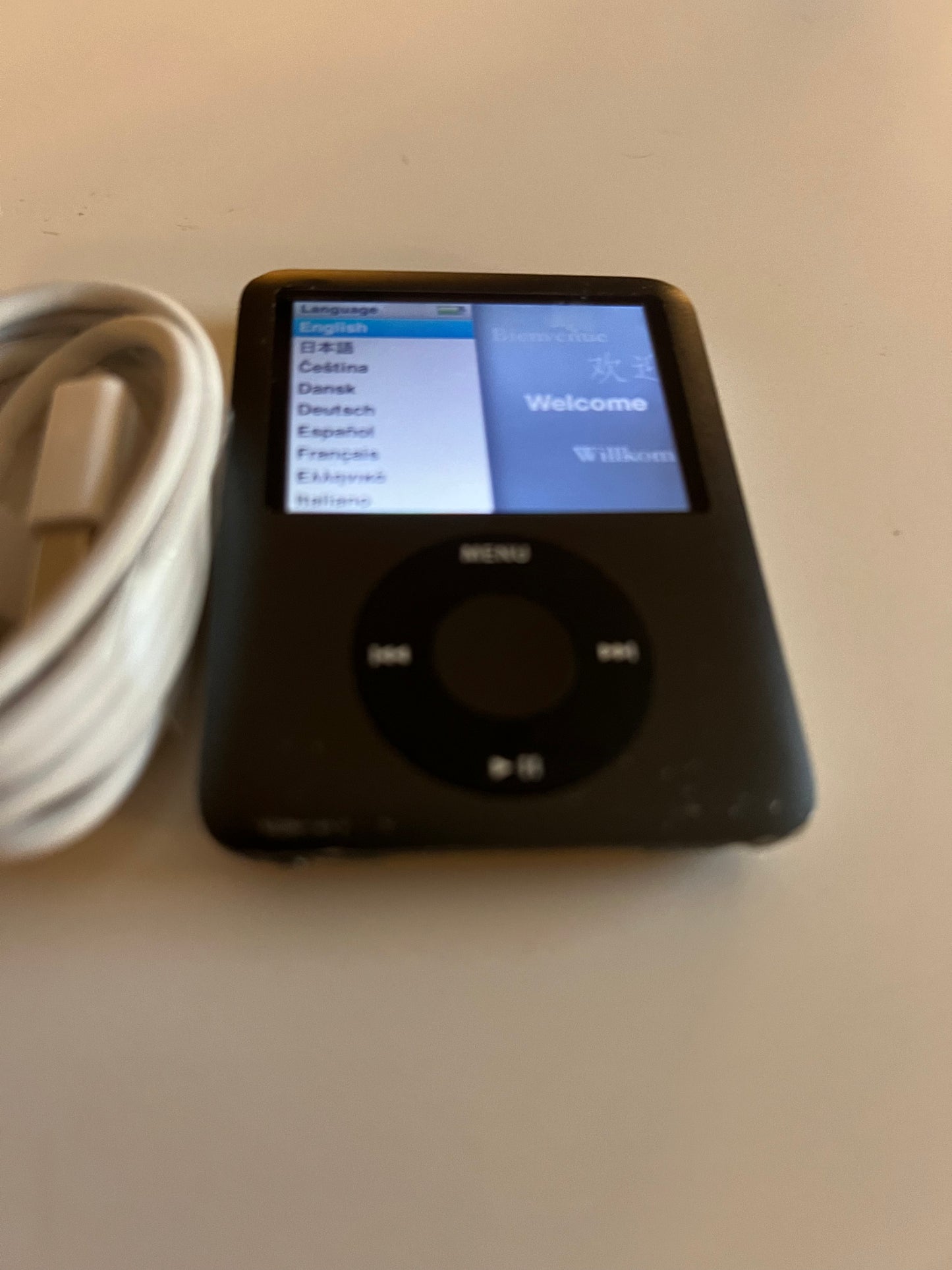 iPod nano 3rd Generation 8gb Black