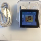 Apple iPod nano 6th Gen Graphite(16 GB. NEW BATTERY NEW SCREEN
